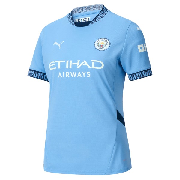 Camiseta Manchester City 1ª Mujer 2024/25